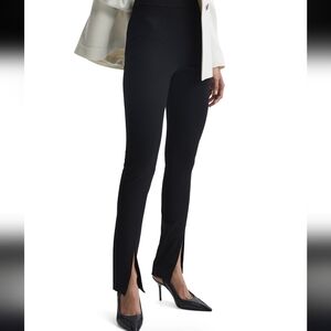 Reiss Black Split Leg Leggings Size 6